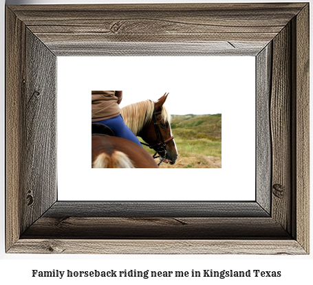 family horseback riding near me in Kingsland, Texas